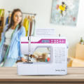 Máquina de coser automatizada para el hogar con enhebrador de agujas automático